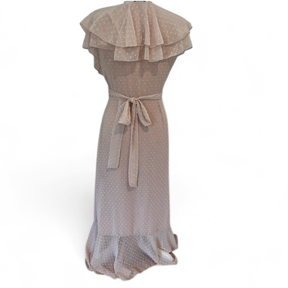 Denny Rose Dresses & Skirts - Denny Rose Wrap Pink Maxi Dress